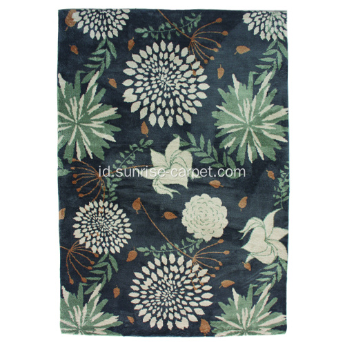 Microfiber karpet dengan sifat desain